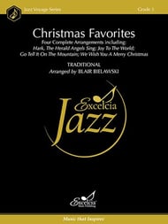 Christmas Favorites Jazz Ensemble sheet music cover Thumbnail